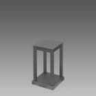 Disano - TOWER 1733 HAUTE Led 20W IP65 IK08 graphite 4000K