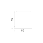 Disano - Accessoire 6082 Module angulaire blanc MADRID