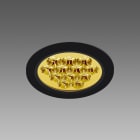 Disano - HEALTH DARK 912 Led Dip Switch 19W or noir 4000K diamètre 172