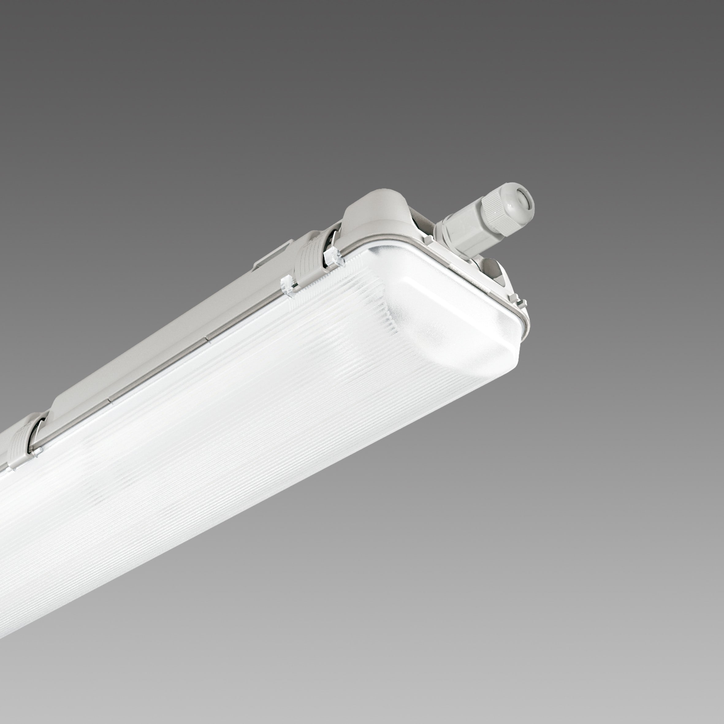 Disano - ECHO 957 Led Double dali 56W 8650lm 4000K gris IP66