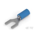 Te Entrelec - Cosse fourche préisolée (Bleu) 1,5 à 2,5mm², Tige M5