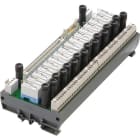 Te Entrelec - Interface de Sortie 16 Relais N/P 1rt 24VDC Fu Omni. He10