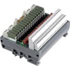 Te Entrelec - Interface de Sortie 16 Relais N/P 1rt 24VDC Fusible Commutat