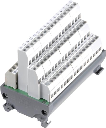 Te Entrelec - Platine Interface He10/20 16 Voies Trifilaire
