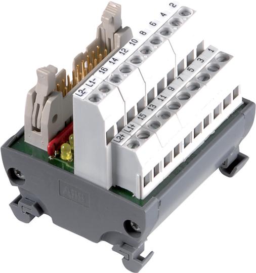 Te Entrelec - Platine Interface He10/20 16 Voies Lumineuse