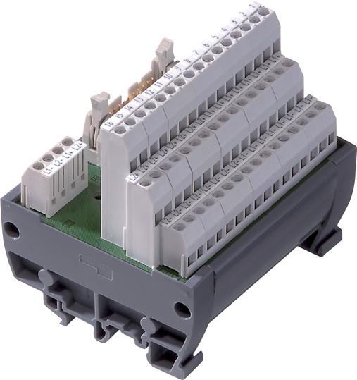 Te Entrelec - Platine Interface He10/20 16 Voies Trifilaire et Lumineuse