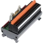Te Entrelec - Platine Interface He10/20 16 Voies Sectionnable et Lumineuse