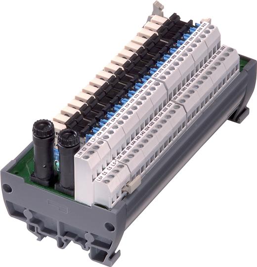 Te Entrelec - Interface de Sortie 16 Relais N/P 2rt 24VDC He10