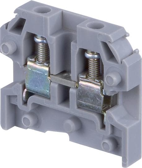 Te Entrelec - 50Pltvv Screw Clamp Terminal Blocks - Miniblocks - Grey