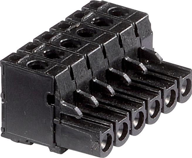 Te Entrelec - CPFT2/4 Fichier Femelle - 4 Pôles - Noir