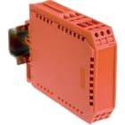 Te Entrelec - PF12.0 Bornes Vides-Plaque de Fermeture-Orange-Ep.3 mm