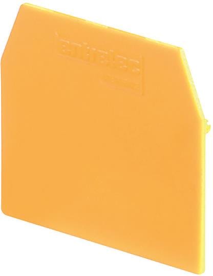 Te Entrelec - Fedr63 Flasque d'extrémité Jaune