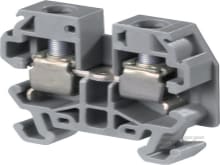 Te Entrelec - Dr4/6 Borne vissé Miniblocs Gris
