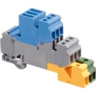 Te Entrelec - D4/6.Lntp3 Coffret de distribution Bleu/Gris/Vert/Jaune