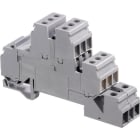 Te Entrelec - D4/6.Lntp6 Borne vissé pour Coffret de distribution Gris