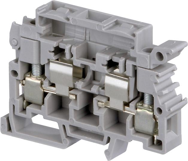 Te Entrelec - Dr4/8.Sf Borne vissé Miniblocs Gris