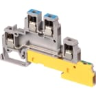 Te Entrelec - D4/6.Nlp Borne vissé pour Coffret de distribution Gris/Vert/Jaune