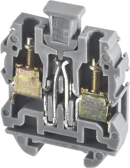 Te Entrelec - Dr2.5/5.S1 Borne vissé Miniblocs Gris