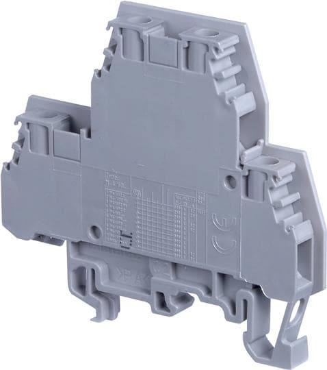 Te Entrelec - M4/7.D2.1 Borne vissé Liaison Gris