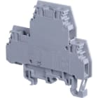 Te Entrelec - M4/7.D2.1 Borne vissé Liaison Gris