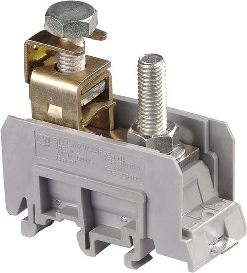 Te Entrelec - M70/31.Af Borne Liaison Gris