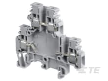 Te Entrelec - M4/6.De1 Borne vissé Porte Composant Gris