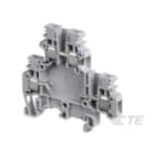 Te Entrelec - M4/6.De1 Borne vissé Porte Composant Gris