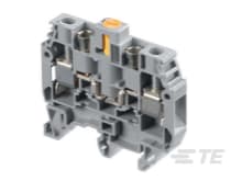 Te Entrelec - M6/8.Stp Borne vissé Sectionnable Gris/Jaune