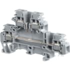 Te Entrelec - M4/6.De2 Porte Composant Gris