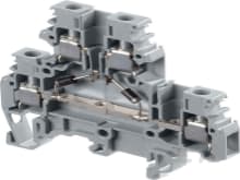 Te Entrelec - M4/6.De2.D Porte Composant Gris