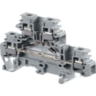 Te Entrelec - M4/6.De2.D Porte Composant Gris