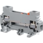 Te Entrelec - M6/8.Sta Borne vissé pour Circuits d'Essais Gris