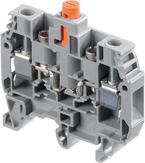 Te Entrelec - M6/8.Stp2 Borne vissé Sectionnable Gris