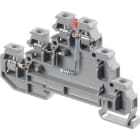 Te Entrelec - D2.5/6.Dl Borne vissé Capteur/Actionneur Gris