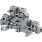 Te Entrelec - M4/6.De1.D1 Borne vissé Porte Composant Gris