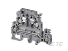 Te Entrelec - M4/8.D2.Sf Borne vissé Porte Fusible Gris