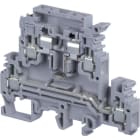 Te Entrelec - M4/8.D2.Sfli Borne vissé Porte Fusible Gris