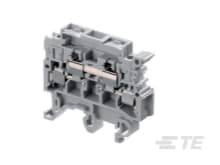Te Entrelec - M4/8.Sft Borne vissé Porte Fusible Gris