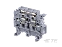 Te Entrelec - M4/8.Sfdt Borne vissé Porte Fusible Gris
