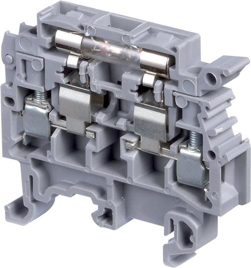 Te Entrelec - M4/8.Sfdt1 Borne vissé Porte Fusible Gris