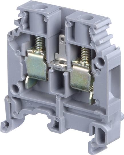 Te Entrelec - M6/8.2A.G Borne vissé Liaison Gris