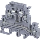 Te Entrelec - M4/8.D2.Sfj Borne vissé Porte Fusible Gris