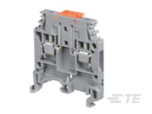 Te Entrelec - Ma2.5/5.Snbt Borne vissé Sec Gris/Orange, Ø2,3