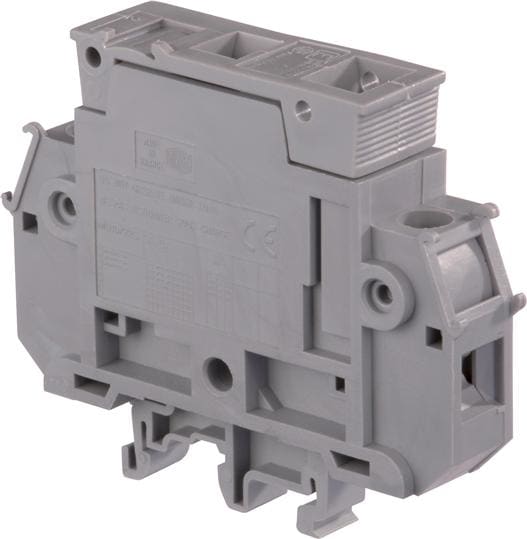 Te Entrelec - Mb10/22.Sf Borne vissé Porte Fusible Gris