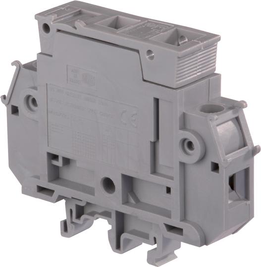 Te Entrelec - Mb10/22.Sfl Borne vissé Porte Fusible Gris