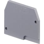 Te Entrelec - Fem6 Flasque d'extrémité Gris