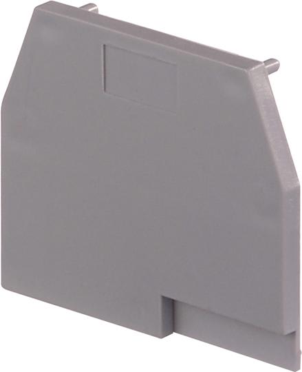 Te Entrelec - Fem12 Flasque d'extrémité Gris