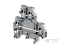 Te Entrelec - M4/6.D2.1.N Borne vissé neutre Bleu