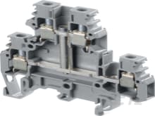 Te Entrelec - M4/6.D1.1.N Borne vissé neutre Bleu