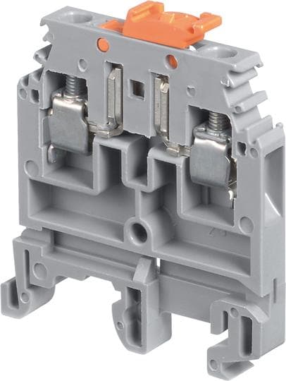 Te Entrelec - M4/6.Snbt Borne vissé Sectionnable Bleu/Orange